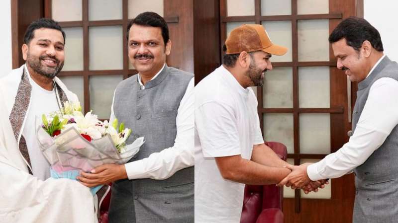 संन्यास के बाद सियासत की ओर बढ़ते कदम रोहित शर्मा