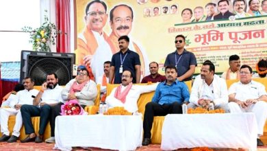 2125 करोड़ के कार्यों का भूमिपूजन अरुण साव ने कहा