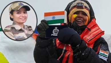 CISF की महिला अधिकारी ने एवरेस्ट पर लहराया परचम देश