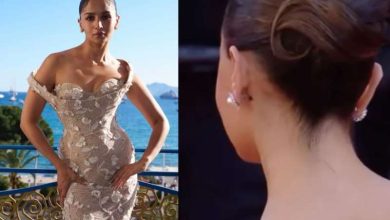 Cannes 2025 में आलिया भट्ट का देसी अंदाज़ काले टीके
