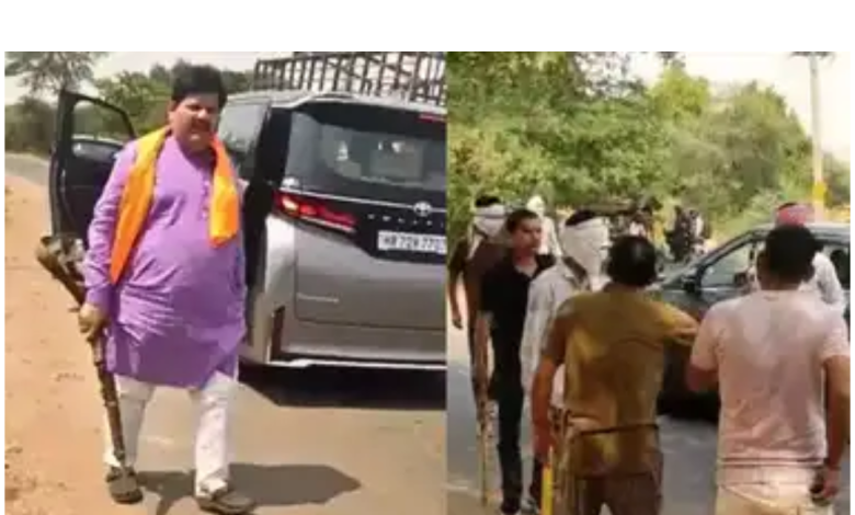 MP : गाड़ी रोकी, बंदूक निकाली, एंट्री देख छूट गए हमलावरों के पसीने, बीच सड़क 'हीरोपंती' दिखाने वाले बीजेपी विधायक अंबरीश शर्मा का वीडिओ चर्चा में... 1 Screenshot 20250503 220512.Chrome28129