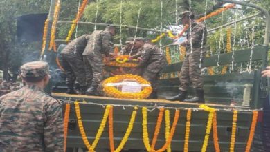 अयोध्या के शहीद लेफ्टिनेंट शशांक तिवारी ने दोस्त को बचाने