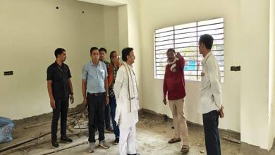 उप मुख्यमंत्री शुक्ल ने निर्माणाधीन पीडब्ल्यूडी भवन का किया निरीक्षण