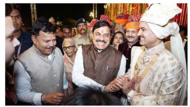 ऊर्जा मंत्री सिंह की बेटी की शादी में शामिल हुए