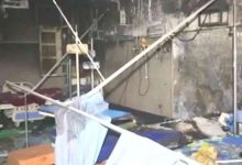ग्वालियर के जया आरोग्य अस्पताल में लगातार हो रही आग