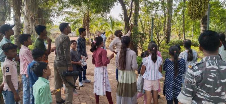 नंदनवन जंगल सफारी में स्कूली बच्चों ने सीखा पर्यावरण संरक्षण का पाठ 1 नंदनवन जंगल सफारी में स्कूली बच्चों ने सीखा पर्यावरण संरक्षण