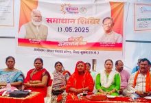 नक्सल प्रभावित अंदरूनी क्षेत्र पोलमपल्ली में लगा समाधान शिविर