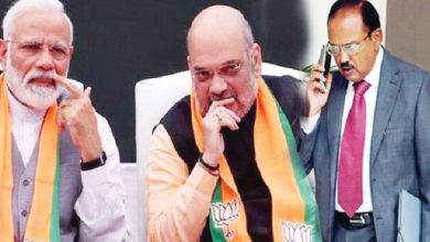 पीएम मोदी ने की अहम बैठक शामिल हुए डोभाल शाह