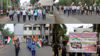 भोपाल रेल मंडल द्वारा रेलवे स्टेशनों पर भारतीय सेना के