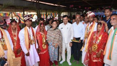 मुख्यमंत्री कन्या विवाह योजना के तहत 48 जोड़े परिणय सूत्र