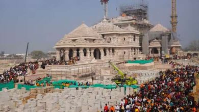 राम मंदिर निर्माण अपने भव्य अंतिम चरण में राम दरबार