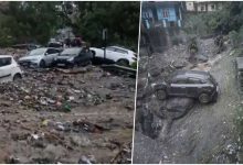 रामपुर के पास जगातखाना में बादल फटने से भारी नुकसान