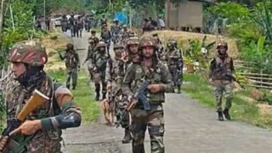 वसूली करने वाले 350 उग्रवादी दबोचे गए सुरक्षाबलों का सख्त