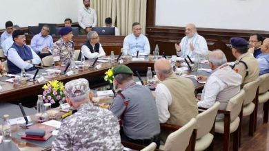 सुरक्षा बलों के समन्वय की सराहना अमित शाह ने कहा
