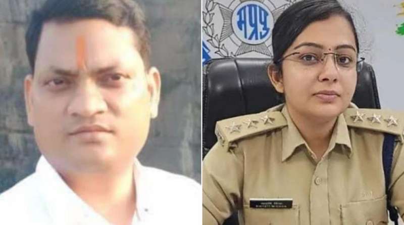 अमरपाटन ड्यूटी पर DSP मिश्रा को पति से जान का