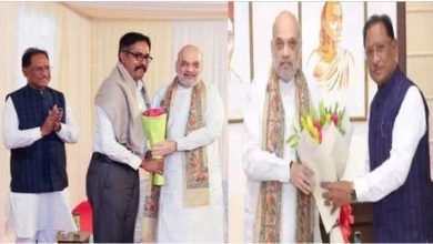 अमित शाह ने नक्सल ऑपरेशंस के अधिकारियों से मिलकर बढ़ाया