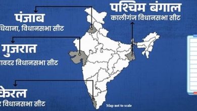 चार राज्यों की पांच विधानसभा सीटों पर उपचुनाव जारी जानें
