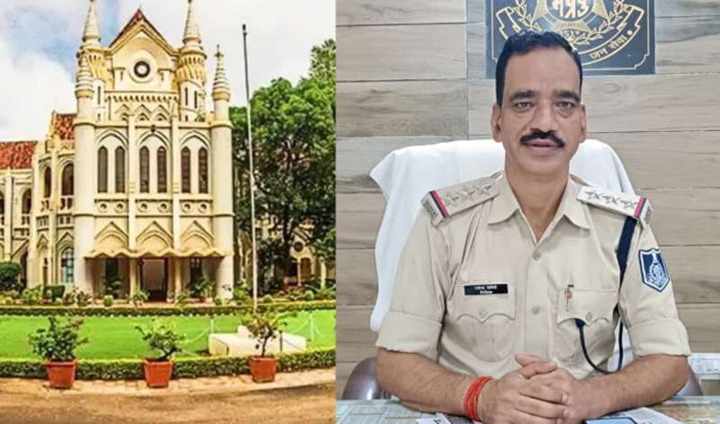 दुष्कर्म पीड़िता को नोटिस न देने पर थानेदार को पौधारोपण
