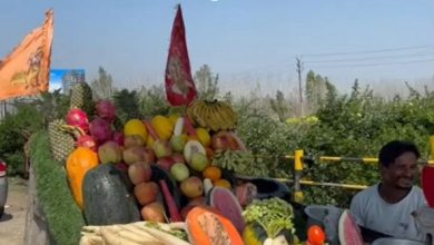 फल विक्रेताओं को चेतावनी दूषित फल बेचने वालों की खैर