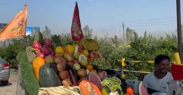 फल विक्रेताओं को चेतावनी दूषित फल बेचने वालों की खैर