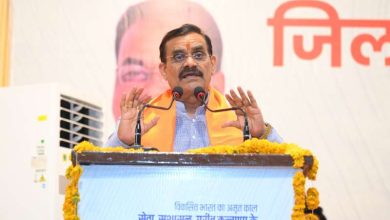 भाजपा प्रदेश अध्यक्ष व सांसद विष्णुदत्त शर्मा एवं प्रदेश संगठन