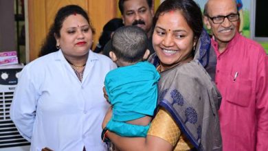 मंत्री लक्ष्मी राजवाड़े ने किया सेवा भारतीय मातृ छाया शिशु