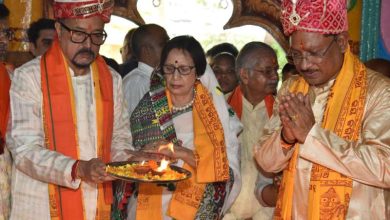 रथयात्रा महोत्सव में शामिल हुए राज्यपाल डेका