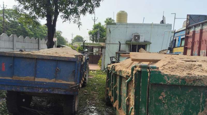 रायगढ़ में खनिज के अवैध उत्खनन परिवहन और भंडारण के