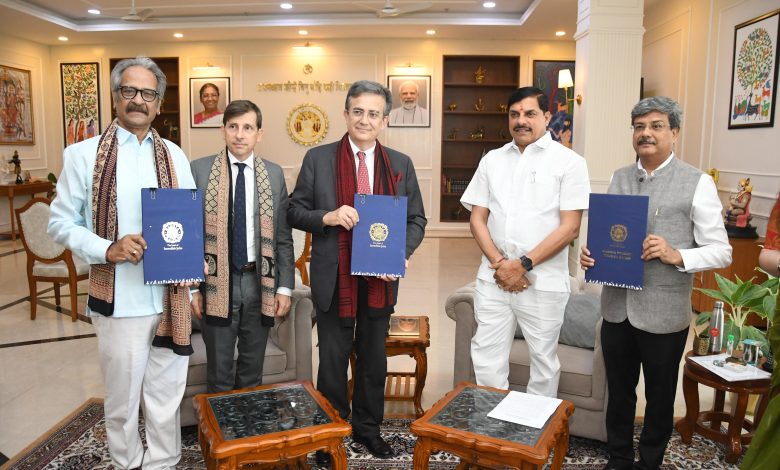 MP: फ्रांस के साथ पर्यटन क्षेत्र में एमओयू, सीएम यादब से मिले राजदूत 1 IMG 20250613 WA0010