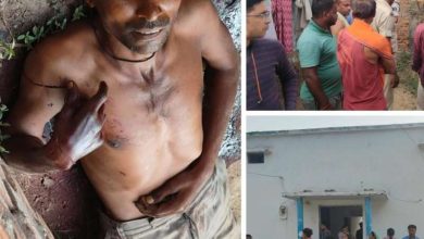 अर्ध रात्रि खून से लथपथ मिला ग्रामीण का शव