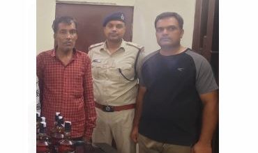 ऑपरेशन सतर्क के अंतर्गत रेल परिसर में अवैध शराब परिवहन