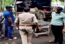 ट्रेनिंग के दौरान डमी बम 400 फिट ऊपर से जवान