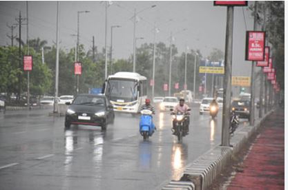 प्रदेश के 26 जिलों में हुई बारिश भोपाल में जर्जर