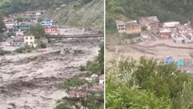 बादल फटने से मणिकर्ण और गड़सा में तबाही लोग सुरक्षित