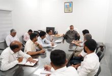 मंत्री पटेल से महाराष्ट्र के अधिकारियों ने की भेंट