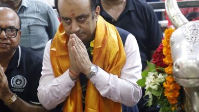 महाकाल के दर पर पहुंचे सुधांशु त्रिवेदी बोले बाबा के दर्शन