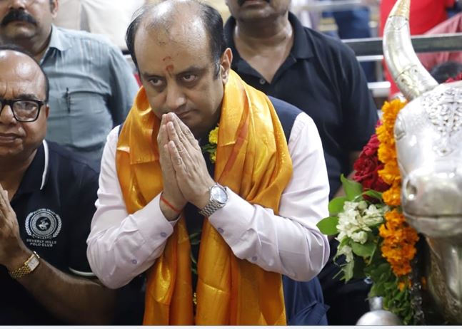 महाकाल के दर पर पहुंचे सुधांशु त्रिवेदी बोले बाबा के दर्शन