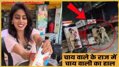 मॉडल चाय वाली पर टूटा पुलिस का कहर लखनऊ में