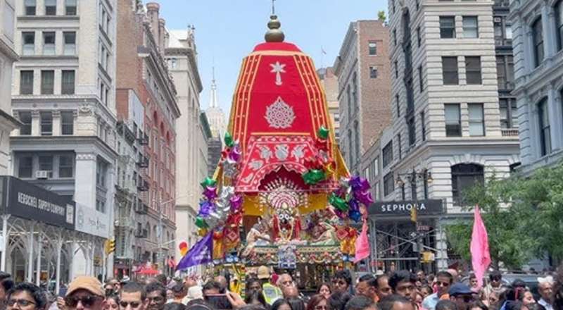 कनाडा में रथ यात्रा के दौरान फेंके गए अंडे भारत