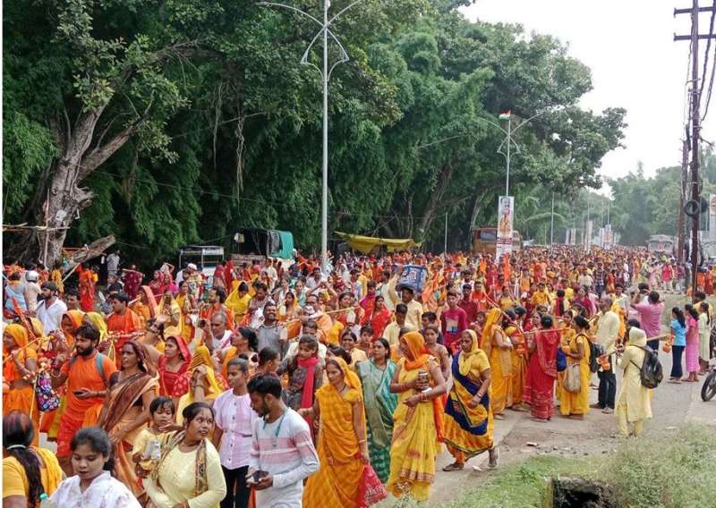 कुबेरेश्वर धाम में उमड़ेगे शिवभक्त सीवन नदी से जल लेकर