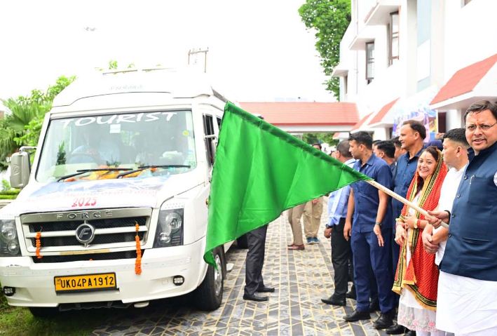 कैलाश मानसरोवर यात्रा के लिए पहला दल रवाना सीएम धामी