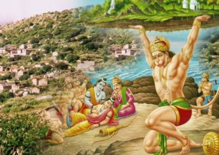 क्यों हनुमान नहीं पहुंचा पाए गोवर्धन पर्वत को श्रीराम तक