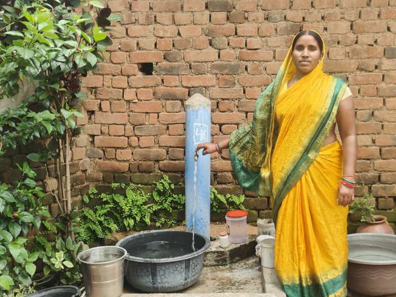 जीवन भर पानी के लिए संघर्ष करने वाली रेखा साहू