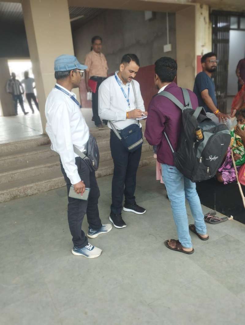 टिकट चेकिंग अभियान में 59 यात्रियों से ₹30650 की वसूली