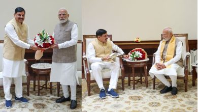 दिल्ली में प्रधानमंत्री से सीएम मोहन यादव ने मुलाकात की