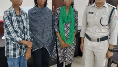 भोपाल आरपीएफ की मानवीय पहल तीन नाबालिगों को सुरक्षित घर