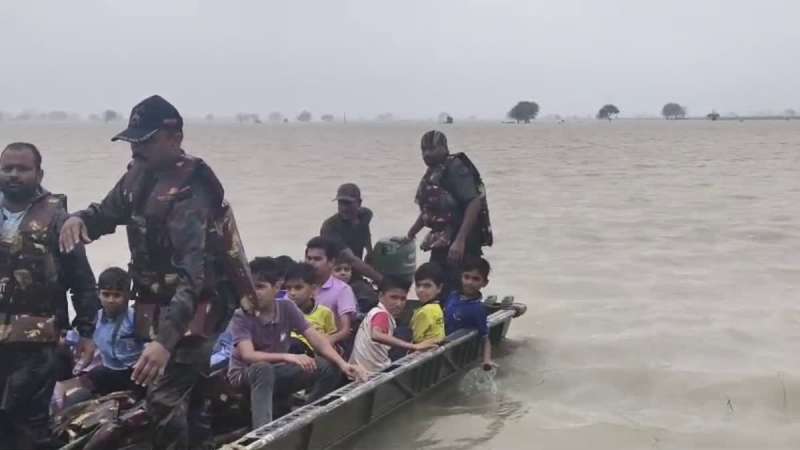 मध्य प्रदेश के कई जिलों में बारिश का कहर शिवपुरी