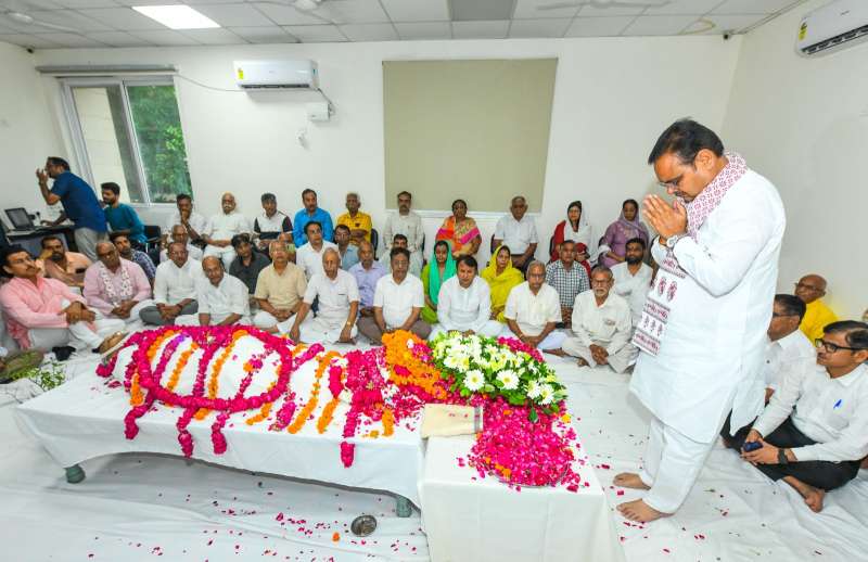 मुख्यमंत्री श्री भजनलाल शर्मा ने राष्ट्रीय स्वयंसेवक संघ के वरिष्ठ
