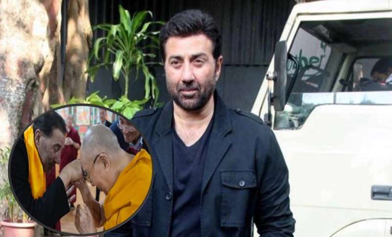 सनी देओल ने दलाई लामा से की मुलाकात बोले आशीर्वाद