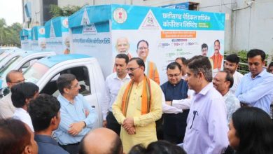 स्वास्थ्य मंत्री श्याम बिहारी जायसवाल की विधानसभा में की गई